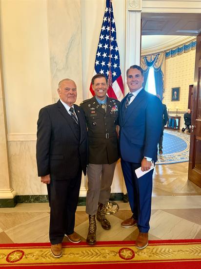 Congressman Baird Joins Trump for Medal of Honor Presentation to Major Dockery